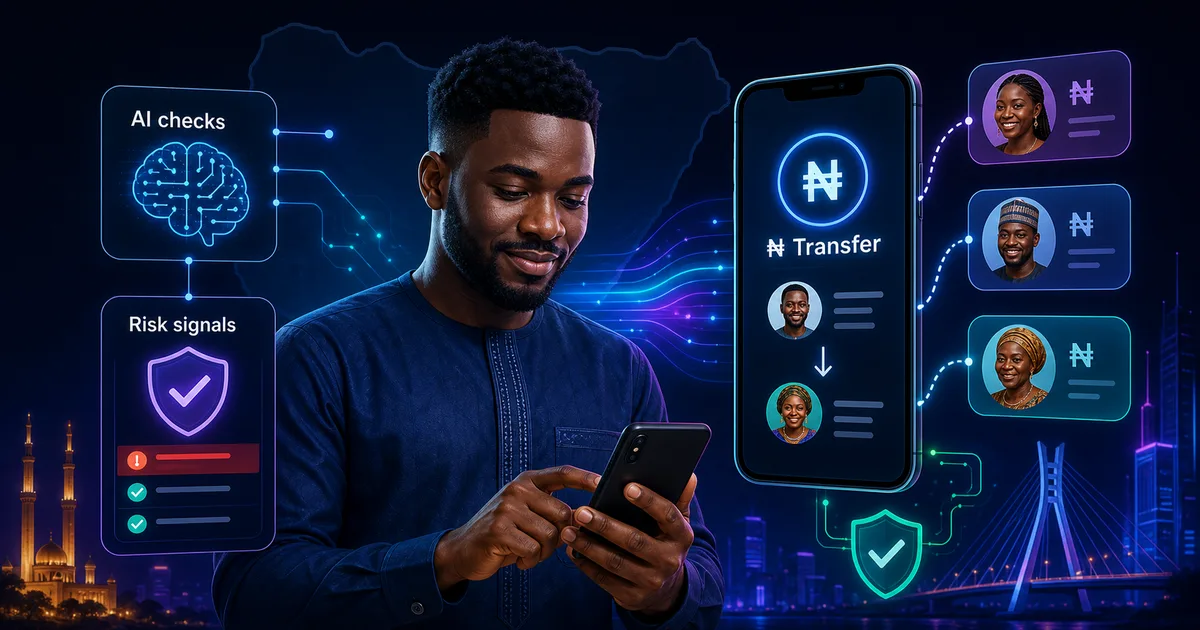 Goodiebag blog image for How AI Is Changing the Way Nigerians Send Money, showing Nigerian social gifting and Naira claim context.